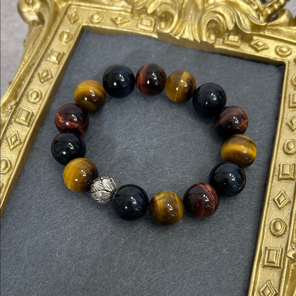 Jewelry - 12mm Tigers Eye Stretch Bracelet